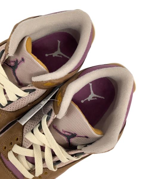 NIKE（ナイキ）NIKE (ナイキ) Air Jordan 3 Retro Winterized（エアジョーダン3） ブラウン×ピンク サイズ:US8の古着・服飾アイテム