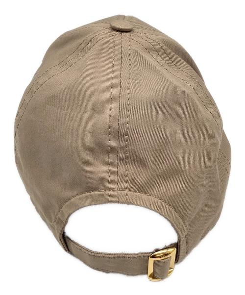 CELINE（セリーヌ）CELINE (セリーヌ) トリオンフベースボールキャップ ブラウン サイズ:Sの古着・服飾アイテム