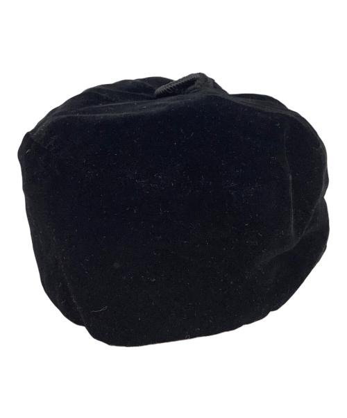 COMME des GARCONS HOMME PLUS（コムデギャルソンオムプリュス）COMME des GARCONS HOMME PLUS (コムデギャルソンオムプリュス) ベッチンチャイナハット ブラックの古着・服飾アイテム