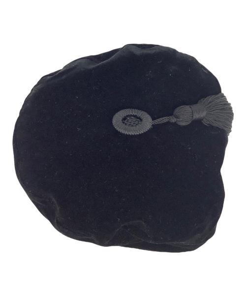 COMME des GARCONS HOMME PLUS（コムデギャルソンオムプリュス）COMME des GARCONS HOMME PLUS (コムデギャルソンオムプリュス) ベッチンチャイナハット ブラックの古着・服飾アイテム