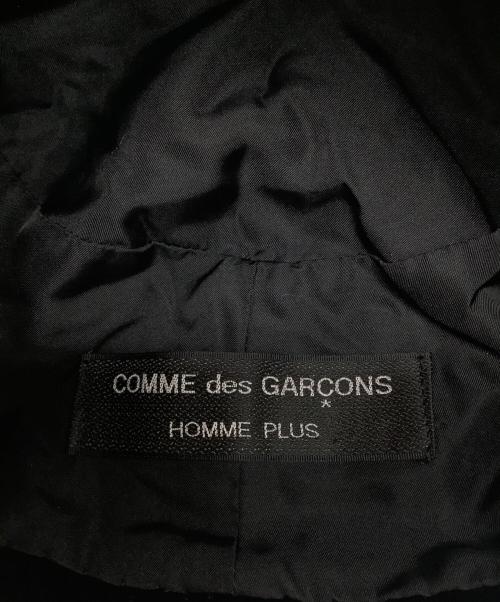 COMME des GARCONS HOMME PLUS（コムデギャルソンオムプリュス）COMME des GARCONS HOMME PLUS (コムデギャルソンオムプリュス) ベッチンチャイナハット ブラックの古着・服飾アイテム
