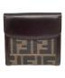 FENDI (フェンディ) ズッカ 2つ折り財布：20000円