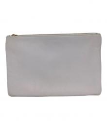 JIL SANDER（ジルサンダー）の古着「クラッチバッグ」｜ホワイト