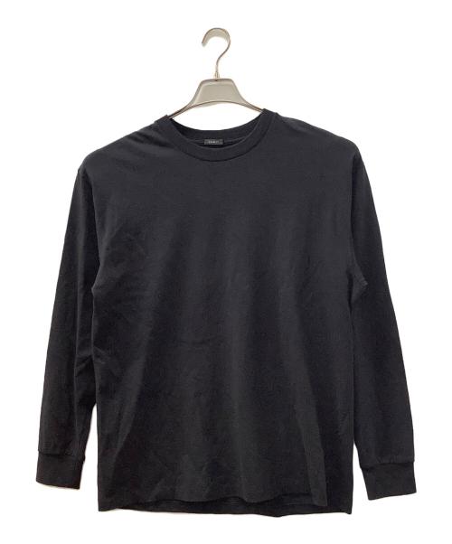COMOLI（コモリ）COMOLI (コモリ) コットンジャージ 長袖Tシャツ ブラック サイズ:-の古着・服飾アイテム