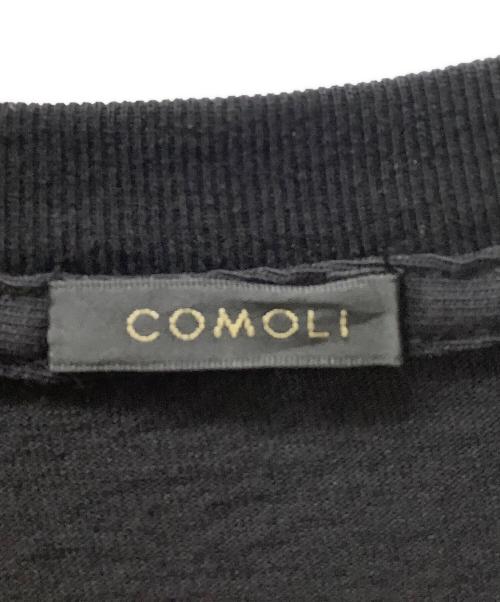COMOLI（コモリ）COMOLI (コモリ) コットンジャージ 長袖Tシャツ ブラック サイズ:-の古着・服飾アイテム