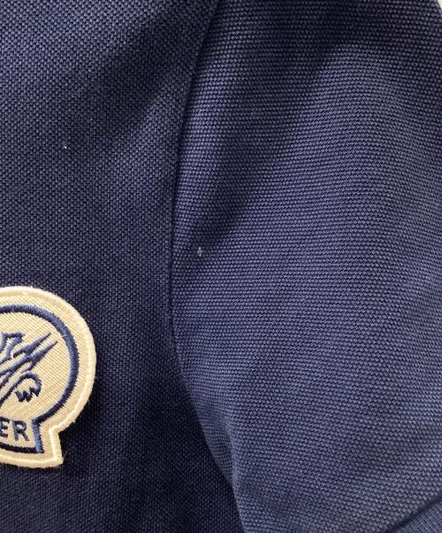 MONCLER（モンクレール）MONCLER (モンクレール) ポロシャツ ネイビー サイズ:Sの古着・服飾アイテム