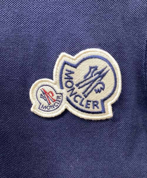 MONCLER（モンクレール）MONCLER (モンクレール) ポロシャツ ネイビー サイズ:Sの古着・服飾アイテム
