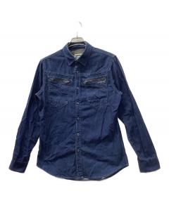 中古・古着通販】YAECA (ヤエカ) LIKE WEAR CPOシャツ ネイビー サイズ