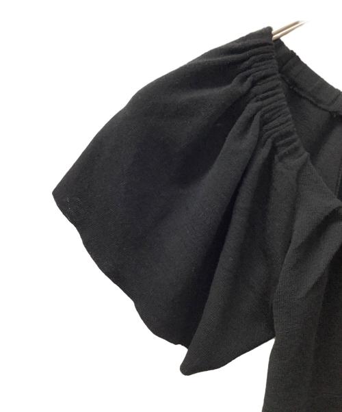 PRADA（プラダ）PRADA (プラダ) 薄手ニット ブラック サイズ:42の古着・服飾アイテム