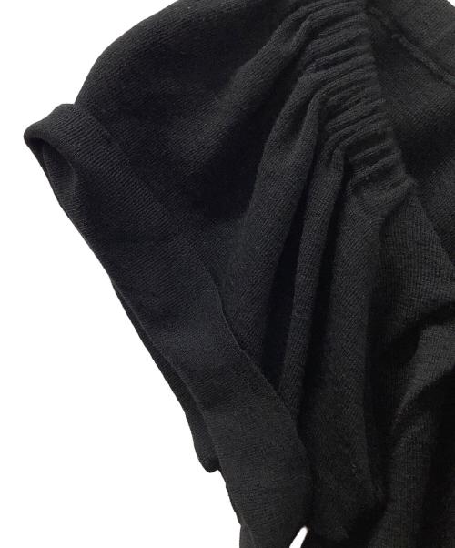 PRADA（プラダ）PRADA (プラダ) 薄手ニット ブラック サイズ:42の古着・服飾アイテム
