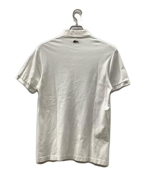 LACOSTE（ラコステ）LACOSTE (ラコステ) NETFLIX (ネットフリックス) ポロシャツ ホワイト サイズ:3の古着・服飾アイテム