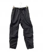 GRAMICCI×LOWERCASEグラミチ×ロウワーケース）の古着「ナイロントラックパンツ」｜ブラック