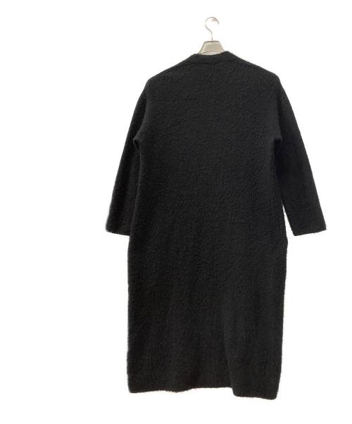 ATON（エイトン）ATON (エイトン) 厚手カーディガン ブラック サイズ:02の古着・服飾アイテム