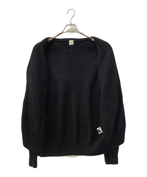 Ron Herman（ロンハーマン）Ron Herman (ロンハーマン) 厚手カーディガン ブラック サイズ:Mの古着・服飾アイテム