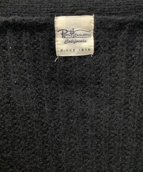 Ron Herman（ロンハーマン）Ron Herman (ロンハーマン) 厚手カーディガン ブラック サイズ:Mの古着・服飾アイテム
