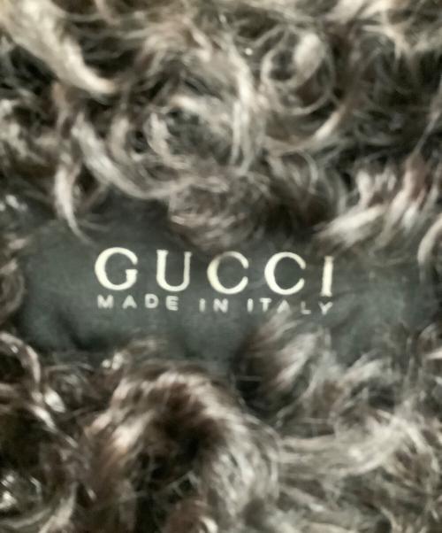 GUCCI（グッチ）GUCCI (グッチ) レザージャケット ブラウン サイズ:52の古着・服飾アイテム