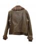 GUCCI (グッチ) レザージャケット ブラウン サイズ:52：100000円