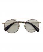 YOHJI YAMAMOTOヨウジヤマモト）の古着「眼鏡」｜ブラック×ゴールド