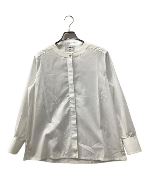 CHANEL（シャネル）CHANEL (シャネル) 長袖ブラウス ホワイト サイズ:36の古着・服飾アイテム