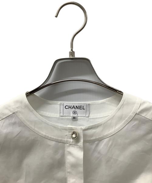 CHANEL（シャネル）CHANEL (シャネル) 長袖ブラウス ホワイト サイズ:36の古着・服飾アイテム