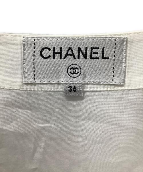 CHANEL（シャネル）CHANEL (シャネル) 長袖ブラウス ホワイト サイズ:36の古着・服飾アイテム