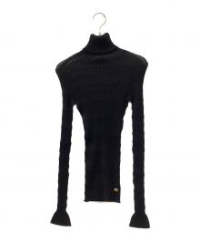 CHANEL（シャネル）の古着「薄手ニット」｜ブラック