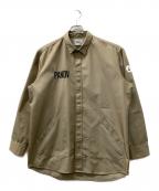 The Mongolian Choppsssザモンゴリアンチョップス）の古着「シャツジャケット」｜ベージュ