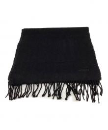 HERMES（エルメス）の古着「カシミヤストール」｜ブラック