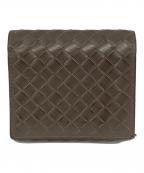 BOTTEGA VENETAボッテガベネタ）の古着「3つ折り財布」｜ベージュ
