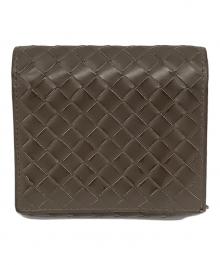 BOTTEGA VENETA（ボッテガベネタ）の古着「3つ折り財布」｜ベージュ