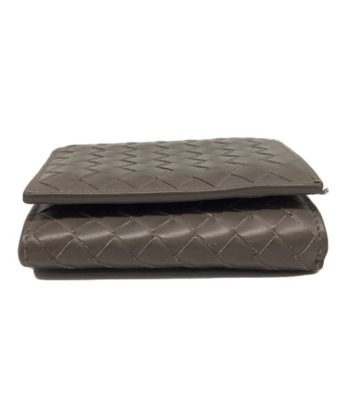 BOTTEGA VENETA（ボッテガベネタ）BOTTEGA VENETA (ボッテガベネタ) 3つ折り財布 ベージュの古着・服飾アイテム