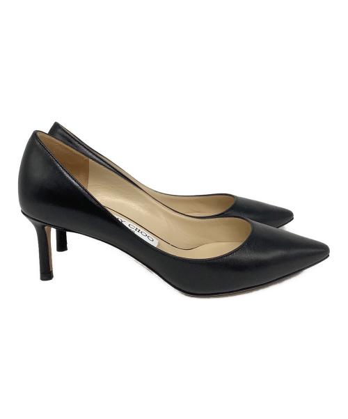 JIMMY CHOO（ジミーチュウ）JIMMY CHOO (ジミーチュウ) ハイヒールパンプス ブラック サイズ:351/2の古着・服飾アイテム