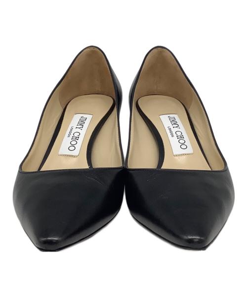 JIMMY CHOO（ジミーチュウ）JIMMY CHOO (ジミーチュウ) ハイヒールパンプス ブラック サイズ:351/2の古着・服飾アイテム