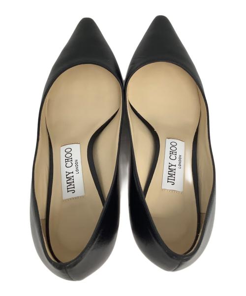 JIMMY CHOO（ジミーチュウ）JIMMY CHOO (ジミーチュウ) ハイヒールパンプス ブラック サイズ:351/2の古着・服飾アイテム