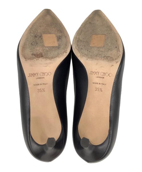 JIMMY CHOO（ジミーチュウ）JIMMY CHOO (ジミーチュウ) ハイヒールパンプス ブラック サイズ:351/2の古着・服飾アイテム