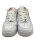 中古・古着 NIKE (ナイキ) AIR FORCE1（エアフォース） ホワイト×オレンジ サイズ:US9：13000円