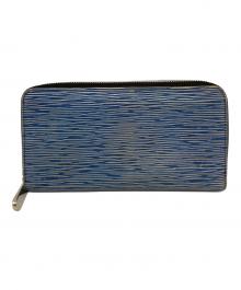LOUIS VUITTON（ルイ ヴィトン）の古着「エピジッピー ウォレット」｜ブルー×ブラック
