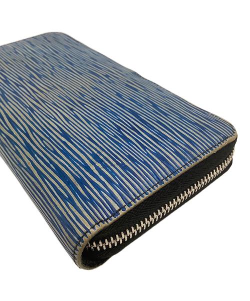 LOUIS VUITTON（ルイ ヴィトン）LOUIS VUITTON (ルイ ヴィトン) エピジッピー ウォレット ブルー×ブラックの古着・服飾アイテム