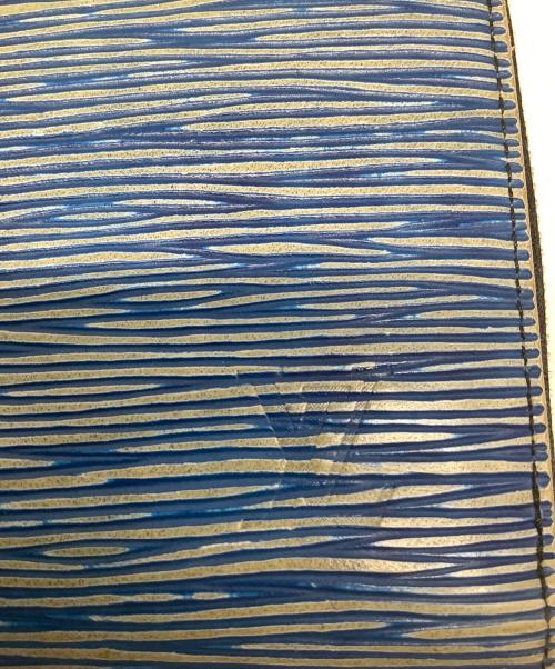 LOUIS VUITTON（ルイ ヴィトン）LOUIS VUITTON (ルイ ヴィトン) エピジッピー ウォレット ブルー×ブラックの古着・服飾アイテム