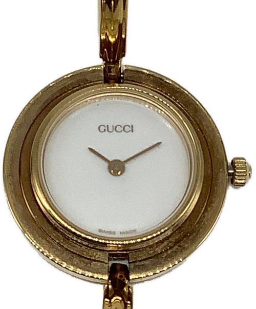 GUCCI（グッチ）GUCCI (グッチ) チェンジベゼル ホワイトの古着・服飾アイテム