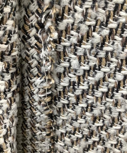 JOURNAL STANDARD relume（ジャーナルスタンダード レリューム）JOURNAL STANDARD relume (ジャーナルスタンダード レリューム) コットンツイードジャケット ベージュ サイズ:Freeの古着・服飾アイテム