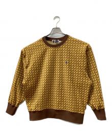 A BATHING APE（アベイシングエイプ）の古着「薄手ニット」｜ブラウン