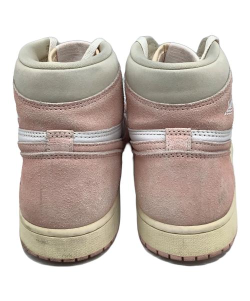 NIKE（ナイキ）NIKE (ナイキ) Air Jordan 1 Retro High OG（エアジョーダン1レトロハイ） ピンク×ホワイト サイズ:US11の古着・服飾アイテム