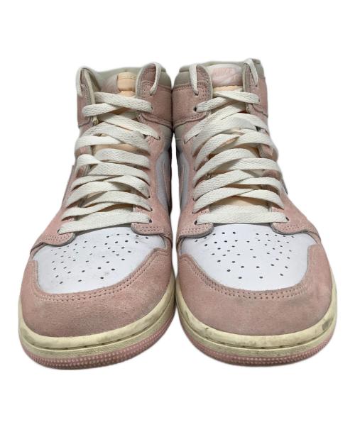 NIKE（ナイキ）NIKE (ナイキ) Air Jordan 1 Retro High OG（エアジョーダン1レトロハイ） ピンク×ホワイト サイズ:US11の古着・服飾アイテム