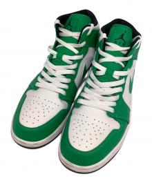 NIKE（ナイキ）の古着「AIR JORDAN1 MID（エアジョーダン1）」｜グリーン×ホワイト