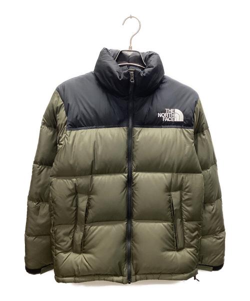 THE NORTH FACE（ザ ノース フェイス）THE NORTH FACE (ザ ノース フェイス) ヌプシジャケット カーキ×ブラック サイズ:Mの古着・服飾アイテム
