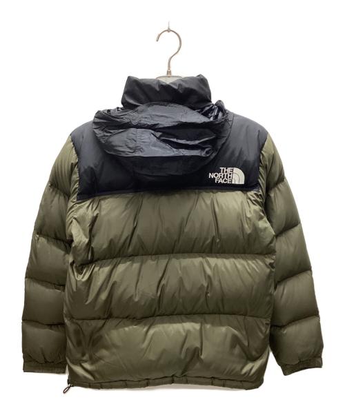 THE NORTH FACE（ザ ノース フェイス）THE NORTH FACE (ザ ノース フェイス) ヌプシジャケット カーキ×ブラック サイズ:Mの古着・服飾アイテム