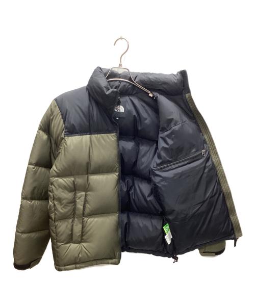 THE NORTH FACE（ザ ノース フェイス）THE NORTH FACE (ザ ノース フェイス) ヌプシジャケット カーキ×ブラック サイズ:Mの古着・服飾アイテム
