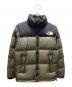 THE NORTH FACE（ザ ノース フェイス）の古着「ヌプシジャケット」｜カーキ×ブラック