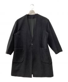 kreepe（クリープ）の古着「SILKウールビーバーコート」｜ブラック